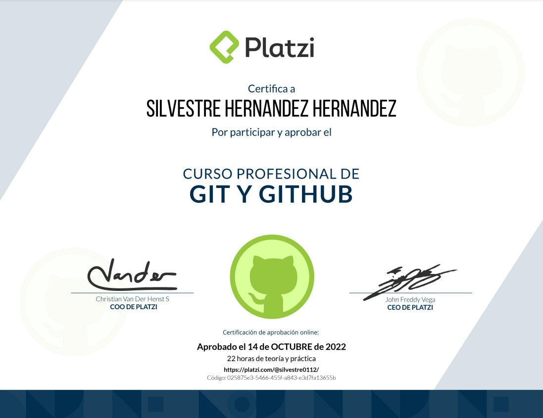 Certificado git